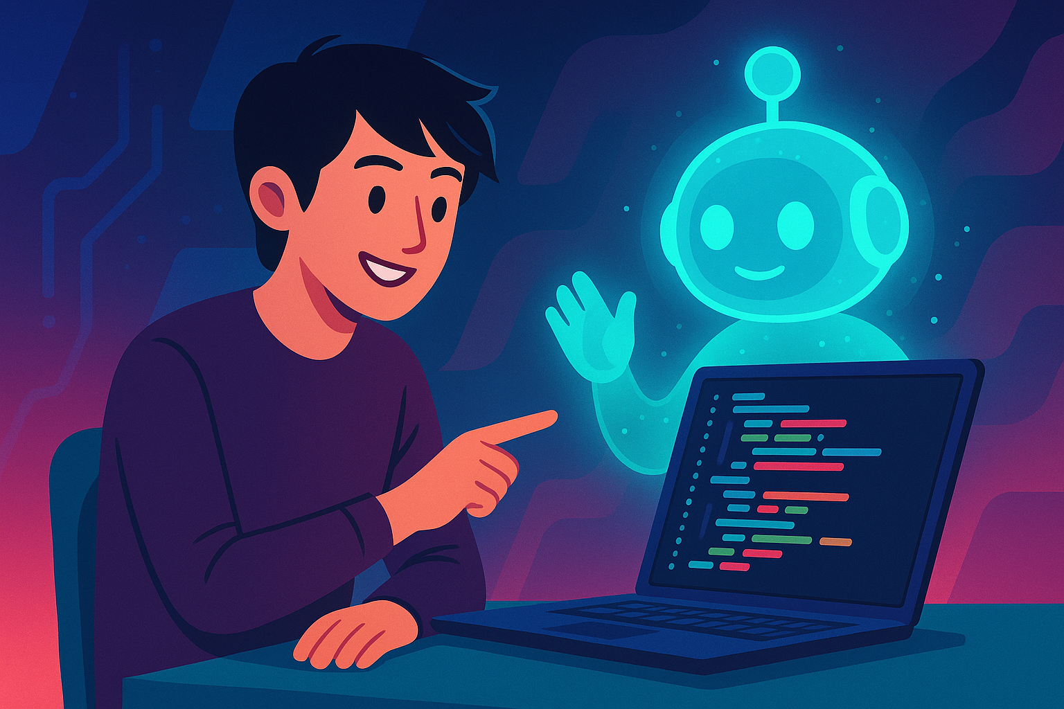 Hey There! It's Me, My AI, and This Website!